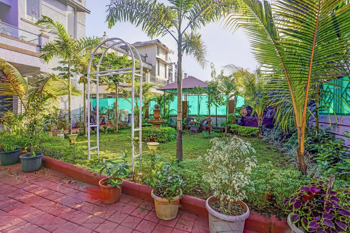 Garden corner at LonavillaStay 4BHK villa in Lonavala